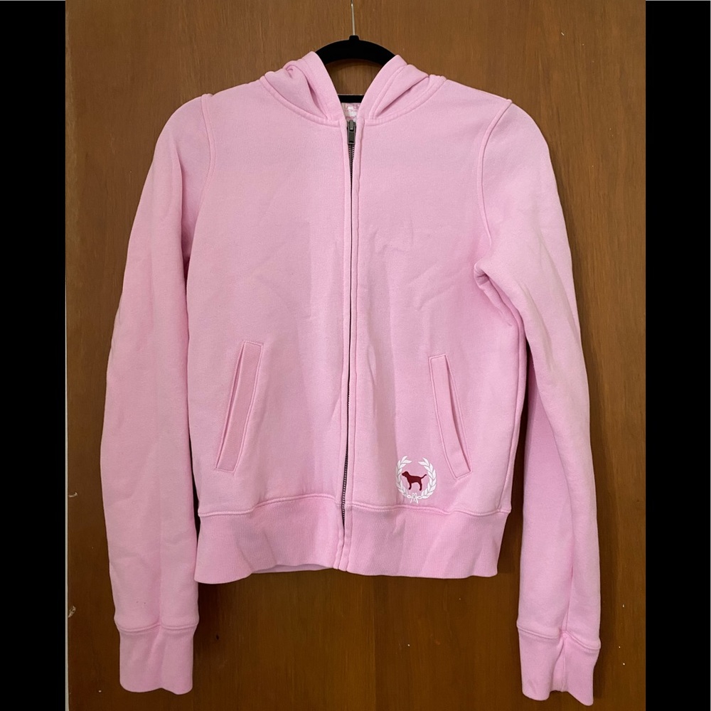 Victoria’s Secret Pink Hooded Zip Sweatshirt
